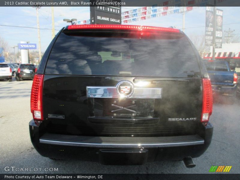 Black Raven / Cashmere/Cocoa 2013 Cadillac Escalade Luxury AWD