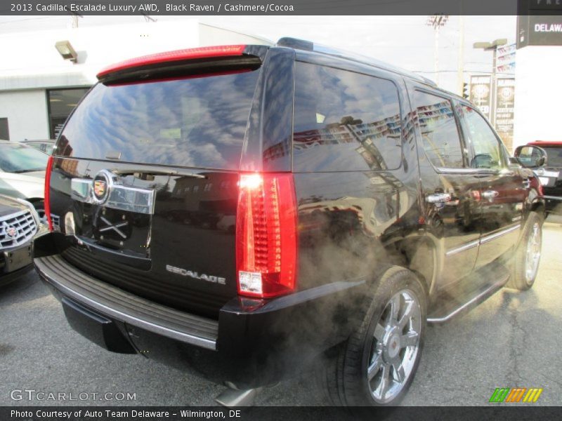 Black Raven / Cashmere/Cocoa 2013 Cadillac Escalade Luxury AWD