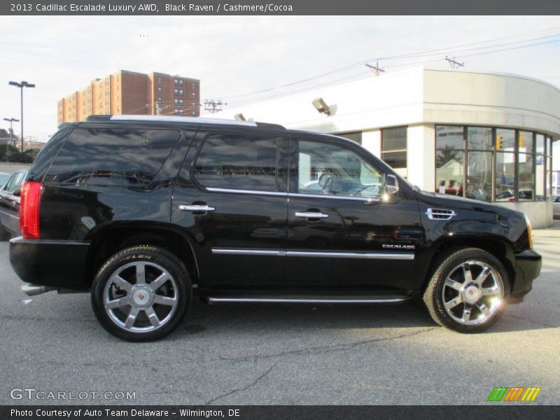 Black Raven / Cashmere/Cocoa 2013 Cadillac Escalade Luxury AWD