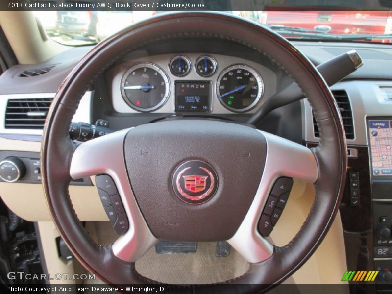 Black Raven / Cashmere/Cocoa 2013 Cadillac Escalade Luxury AWD