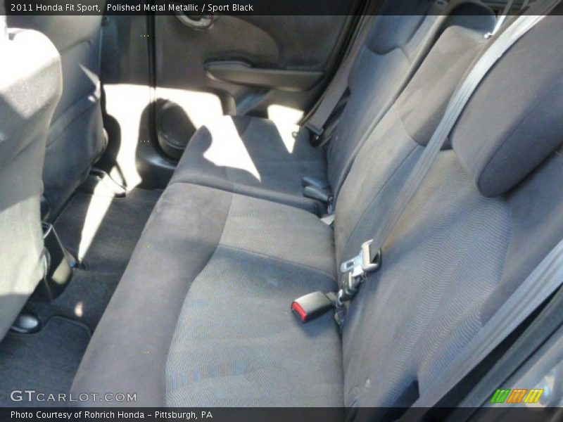 Polished Metal Metallic / Sport Black 2011 Honda Fit Sport