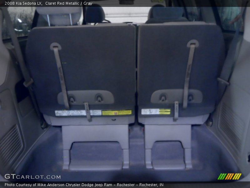 Claret Red Metallic / Gray 2008 Kia Sedona LX
