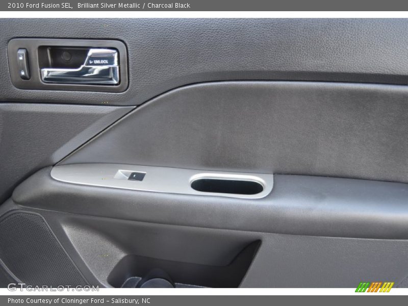 Brilliant Silver Metallic / Charcoal Black 2010 Ford Fusion SEL