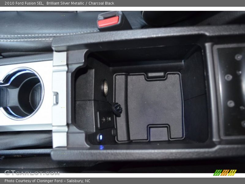 Brilliant Silver Metallic / Charcoal Black 2010 Ford Fusion SEL