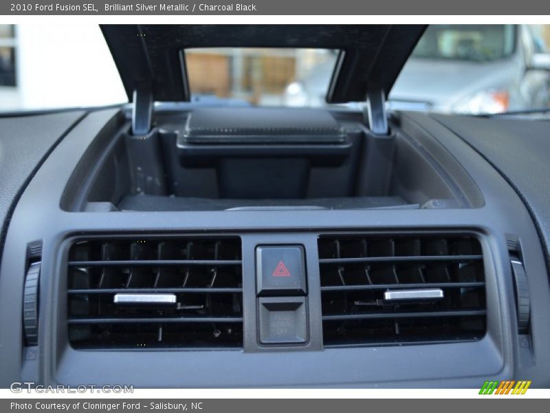 Brilliant Silver Metallic / Charcoal Black 2010 Ford Fusion SEL