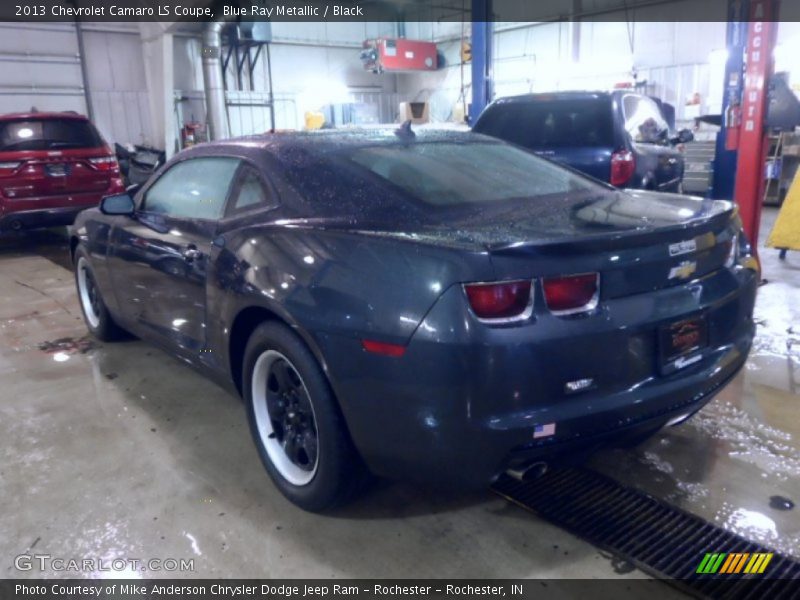 Blue Ray Metallic / Black 2013 Chevrolet Camaro LS Coupe