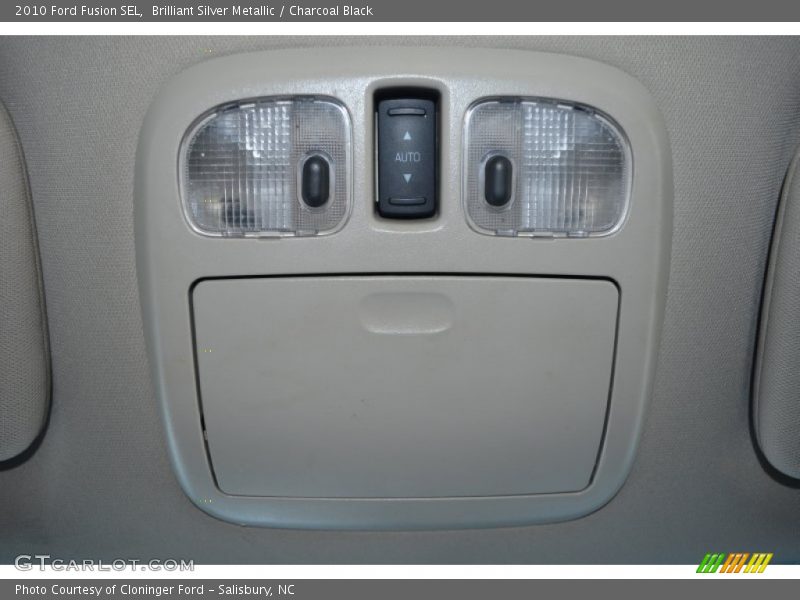 Brilliant Silver Metallic / Charcoal Black 2010 Ford Fusion SEL