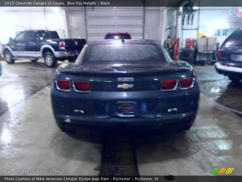 Blue Ray Metallic / Black 2013 Chevrolet Camaro LS Coupe