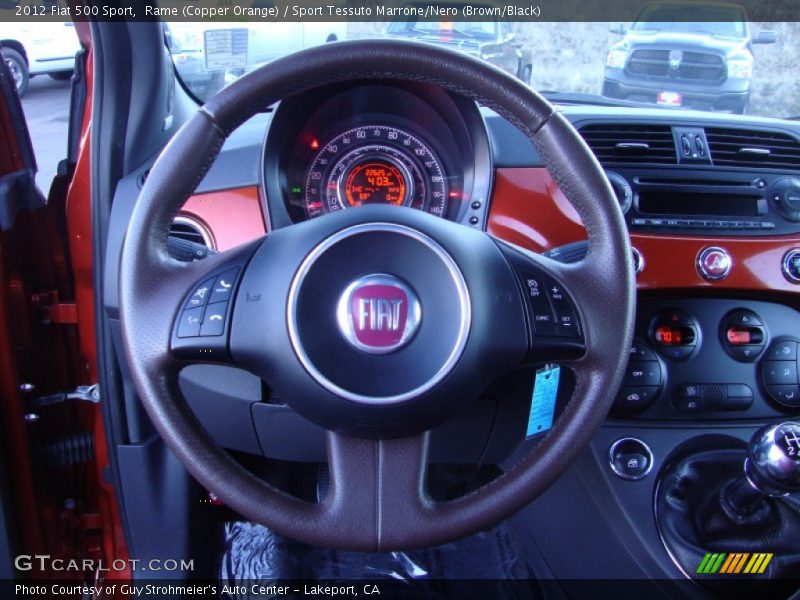  2012 500 Sport Steering Wheel