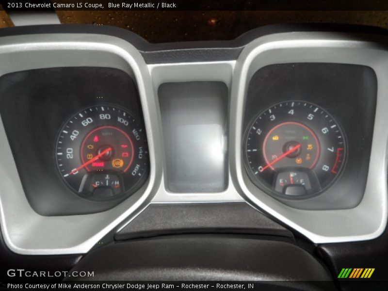Blue Ray Metallic / Black 2013 Chevrolet Camaro LS Coupe