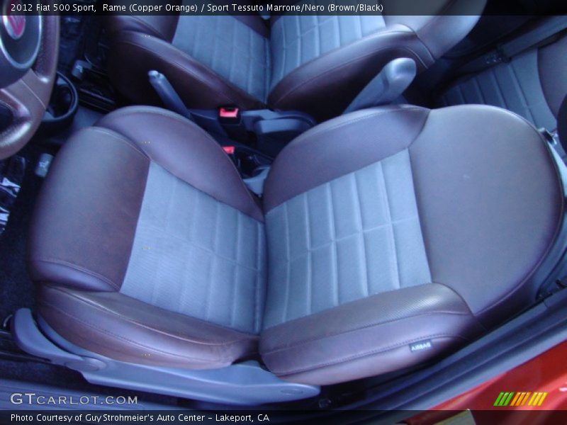 Front Seat of 2012 500 Sport