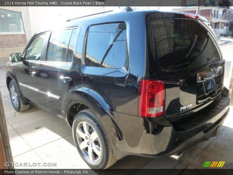 Crystal Black Pearl / Black 2014 Honda Pilot Touring 4WD