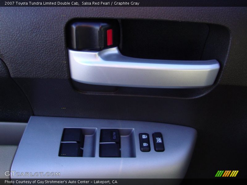 Salsa Red Pearl / Graphite Gray 2007 Toyota Tundra Limited Double Cab