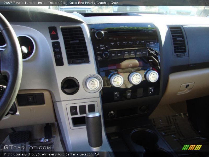 Salsa Red Pearl / Graphite Gray 2007 Toyota Tundra Limited Double Cab