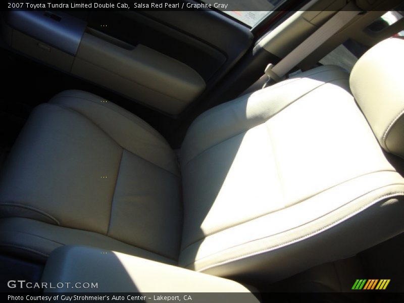 Salsa Red Pearl / Graphite Gray 2007 Toyota Tundra Limited Double Cab