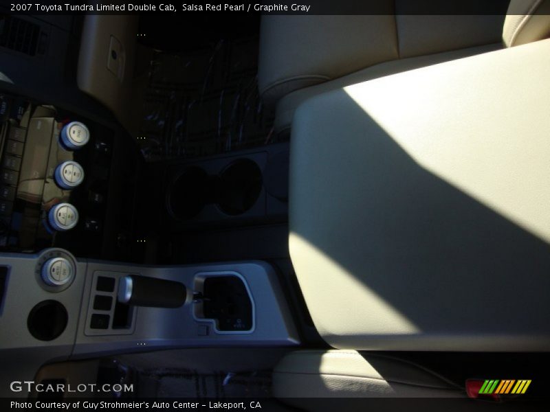 Salsa Red Pearl / Graphite Gray 2007 Toyota Tundra Limited Double Cab