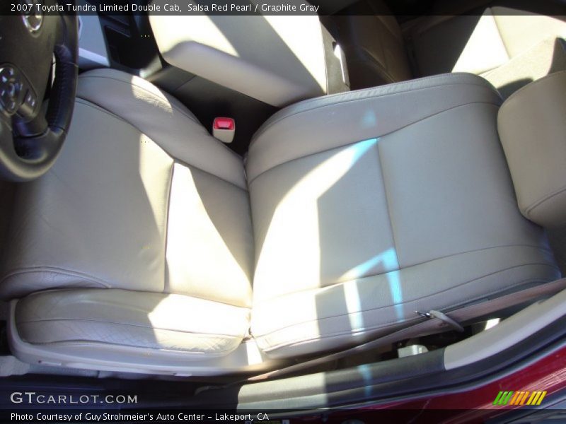 Salsa Red Pearl / Graphite Gray 2007 Toyota Tundra Limited Double Cab