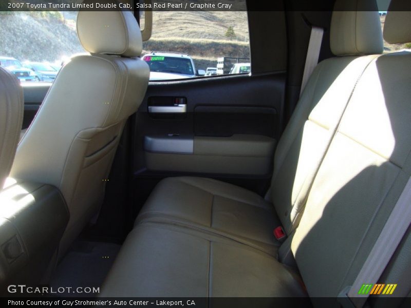Salsa Red Pearl / Graphite Gray 2007 Toyota Tundra Limited Double Cab