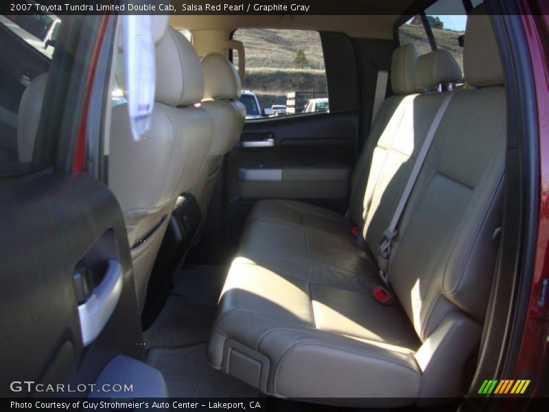 Salsa Red Pearl / Graphite Gray 2007 Toyota Tundra Limited Double Cab