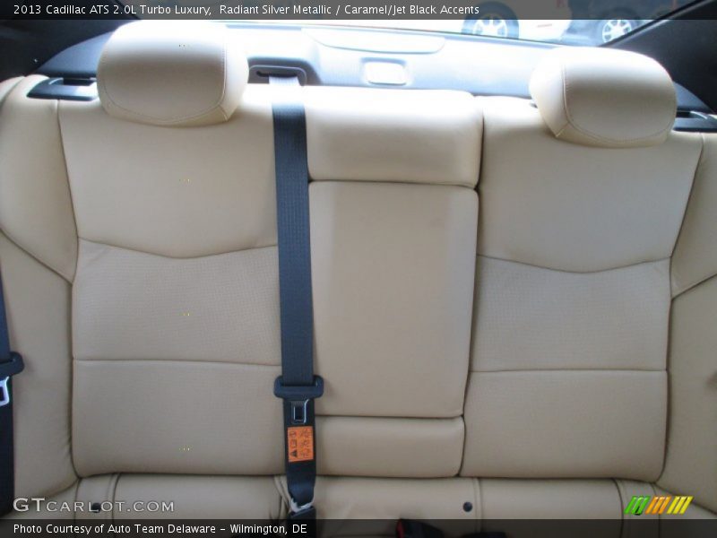 Radiant Silver Metallic / Caramel/Jet Black Accents 2013 Cadillac ATS 2.0L Turbo Luxury