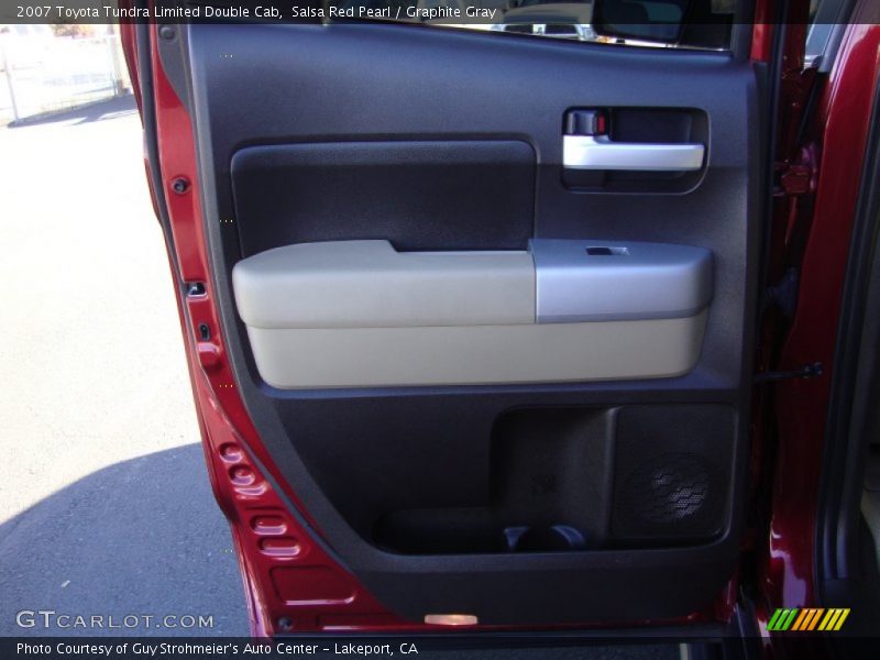 Salsa Red Pearl / Graphite Gray 2007 Toyota Tundra Limited Double Cab