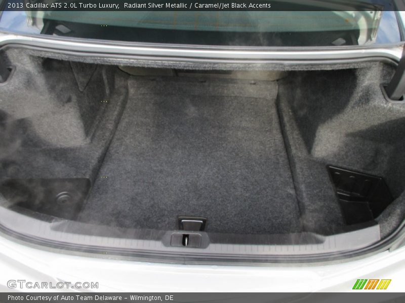 Radiant Silver Metallic / Caramel/Jet Black Accents 2013 Cadillac ATS 2.0L Turbo Luxury