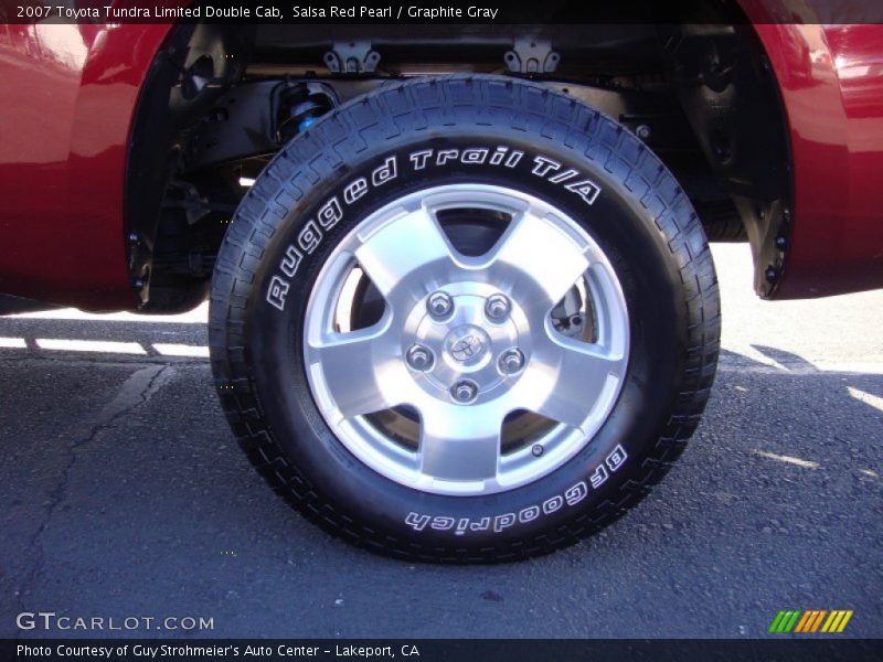 Salsa Red Pearl / Graphite Gray 2007 Toyota Tundra Limited Double Cab