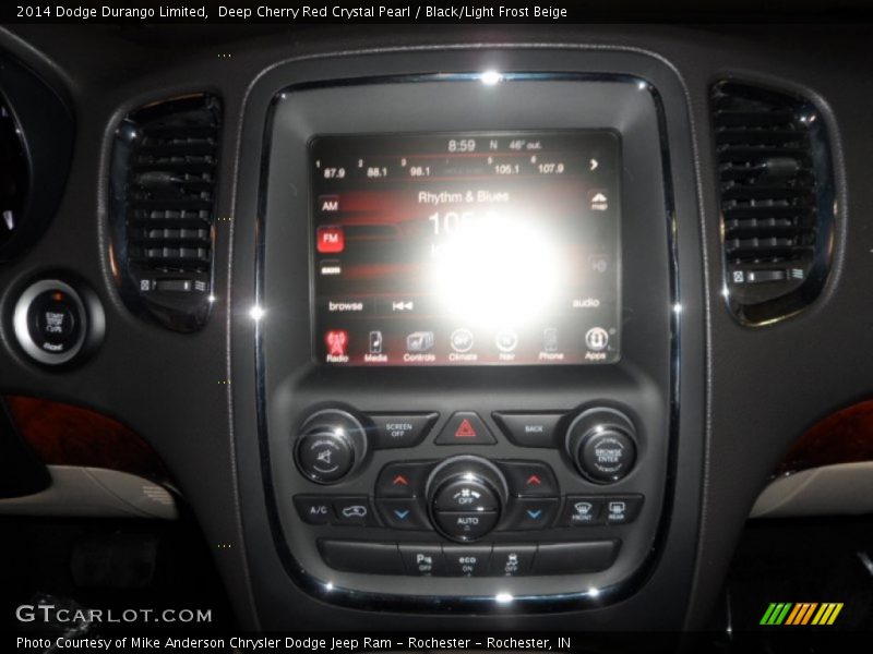 Controls of 2014 Durango Limited