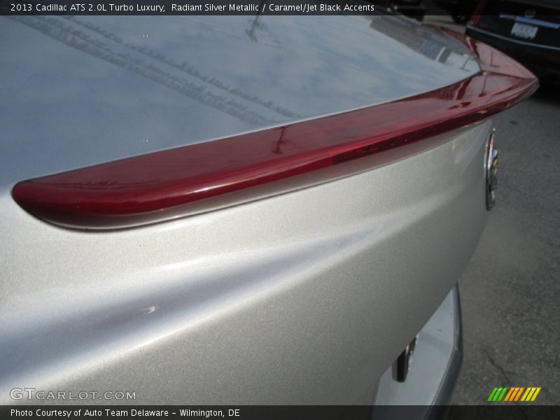 Radiant Silver Metallic / Caramel/Jet Black Accents 2013 Cadillac ATS 2.0L Turbo Luxury
