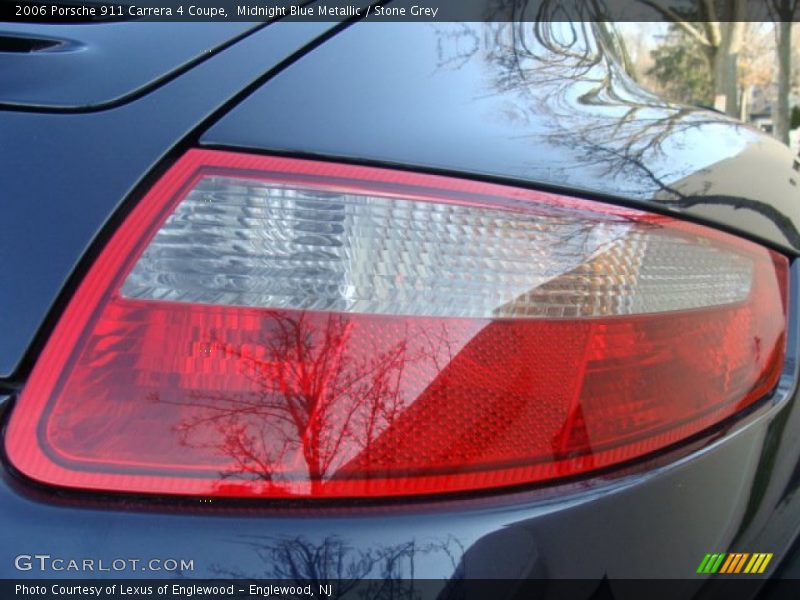 Midnight Blue Metallic / Stone Grey 2006 Porsche 911 Carrera 4 Coupe