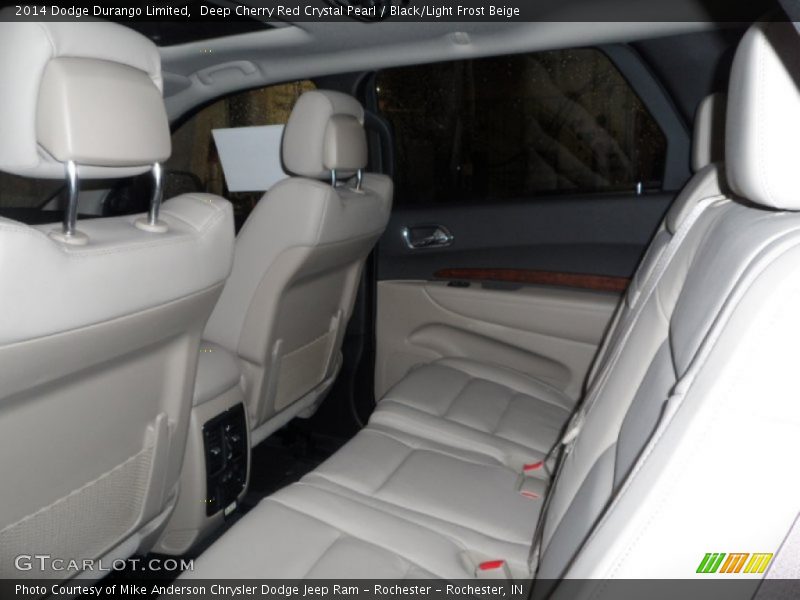 Deep Cherry Red Crystal Pearl / Black/Light Frost Beige 2014 Dodge Durango Limited