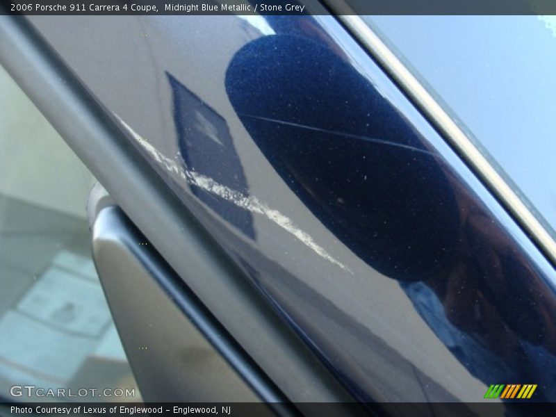 Midnight Blue Metallic / Stone Grey 2006 Porsche 911 Carrera 4 Coupe
