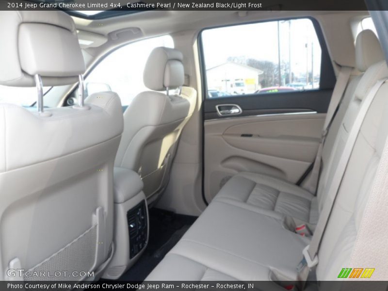 Cashmere Pearl / New Zealand Black/Light Frost 2014 Jeep Grand Cherokee Limited 4x4