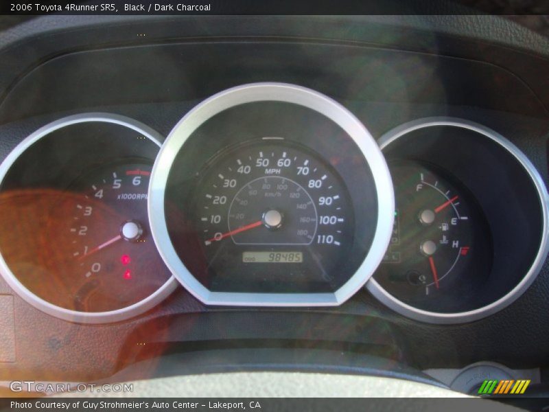 Black / Dark Charcoal 2006 Toyota 4Runner SR5