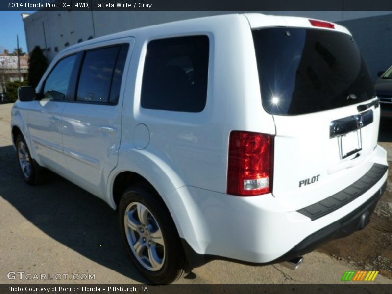  2014 Pilot EX-L 4WD Taffeta White
