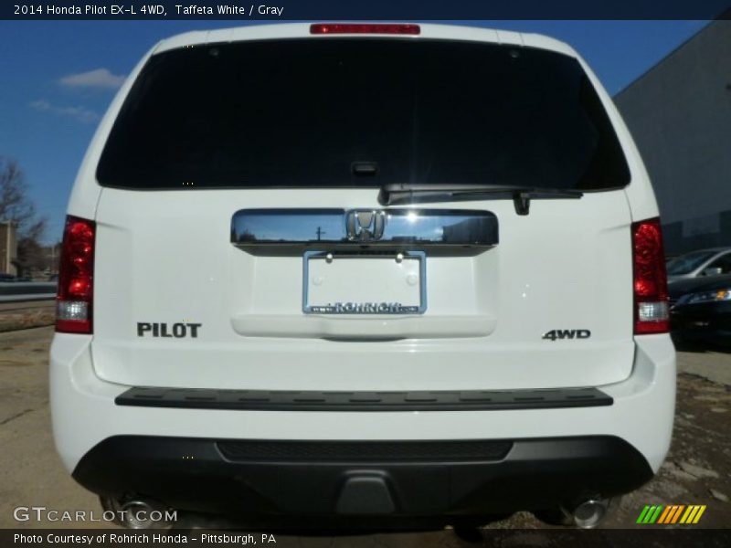 Taffeta White / Gray 2014 Honda Pilot EX-L 4WD