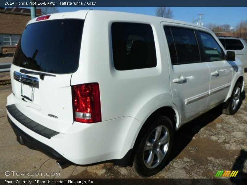 Taffeta White / Gray 2014 Honda Pilot EX-L 4WD