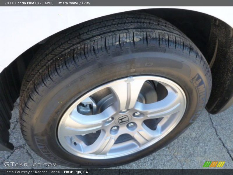  2014 Pilot EX-L 4WD Wheel