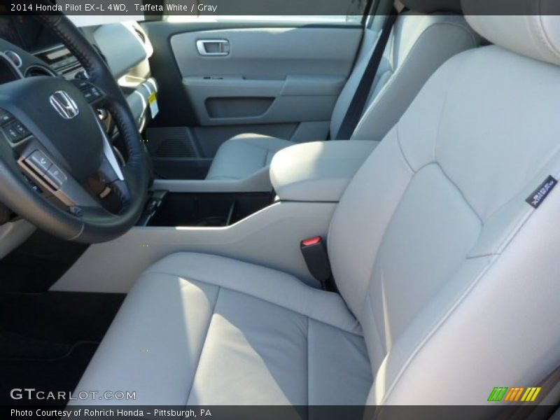 Front Seat of 2014 Pilot EX-L 4WD