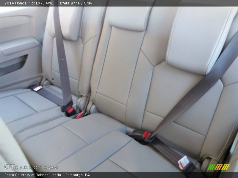 Taffeta White / Gray 2014 Honda Pilot EX-L 4WD