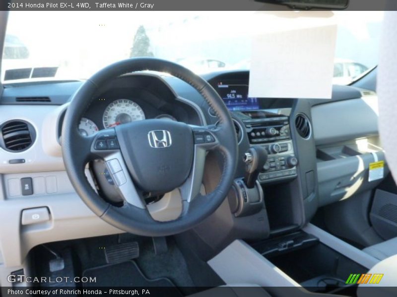 Dashboard of 2014 Pilot EX-L 4WD