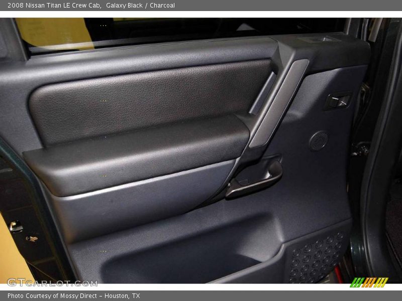 Galaxy Black / Charcoal 2008 Nissan Titan LE Crew Cab