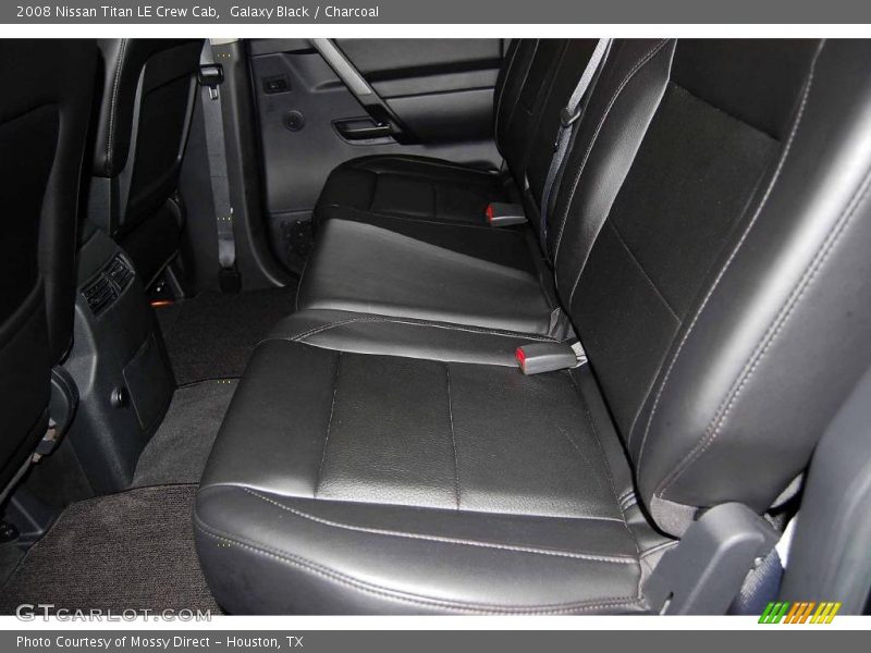 Galaxy Black / Charcoal 2008 Nissan Titan LE Crew Cab