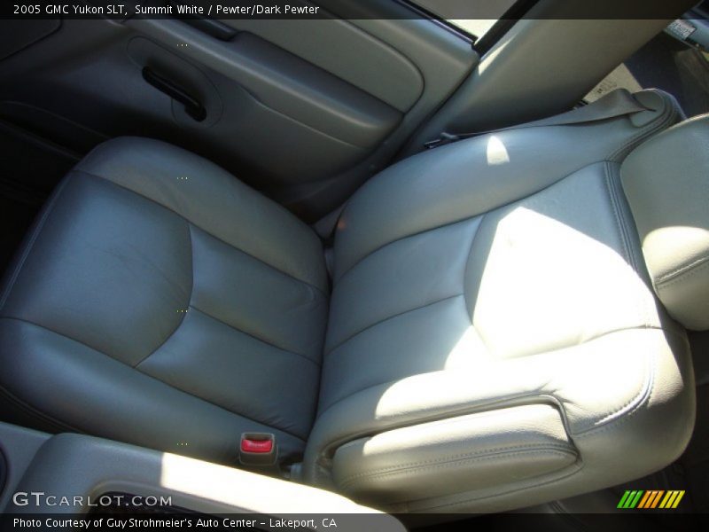 Summit White / Pewter/Dark Pewter 2005 GMC Yukon SLT