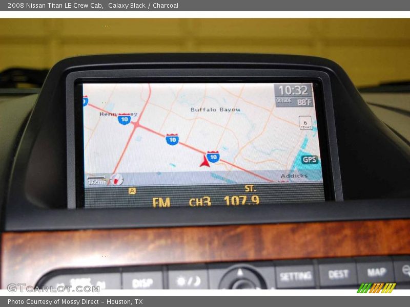 Galaxy Black / Charcoal 2008 Nissan Titan LE Crew Cab