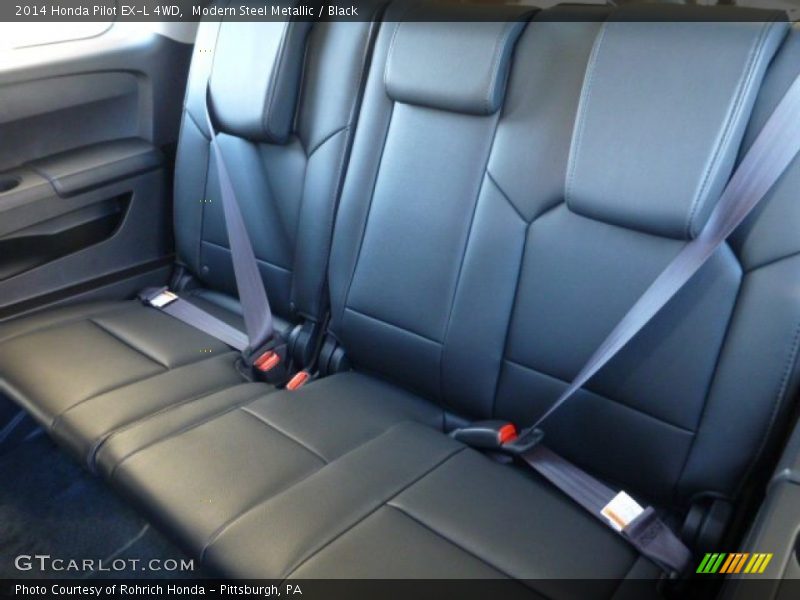 Modern Steel Metallic / Black 2014 Honda Pilot EX-L 4WD