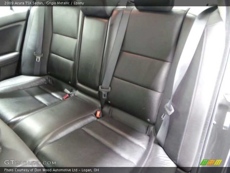 Grigio Metallic / Ebony 2009 Acura TSX Sedan
