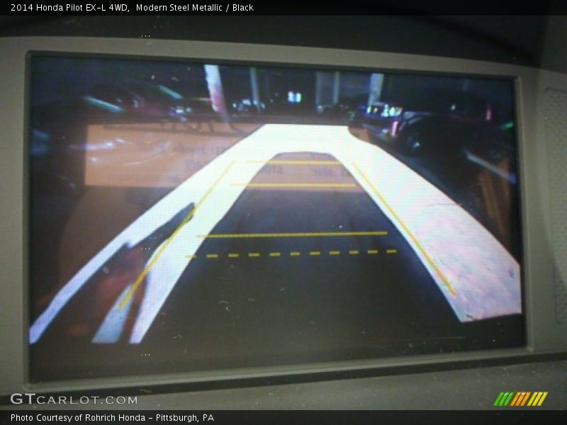 Modern Steel Metallic / Black 2014 Honda Pilot EX-L 4WD