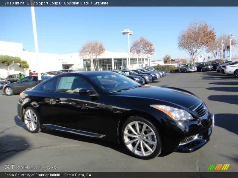  2010 G 37 S Sport Coupe Obsidian Black