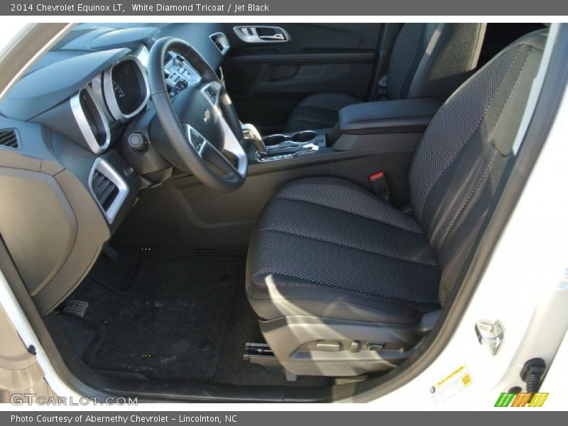 White Diamond Tricoat / Jet Black 2014 Chevrolet Equinox LT